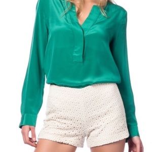 Banana Republic Eyelet lace short